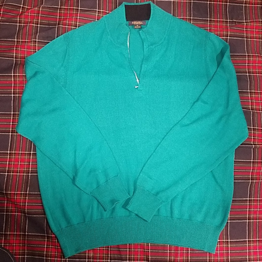 Brooks brothers pull over sweater